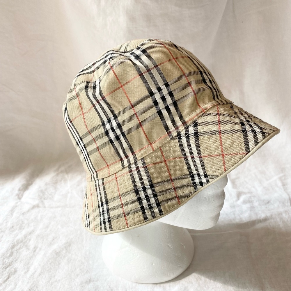 Plaid Reversible Bucket Hat - Picture 7 of 13